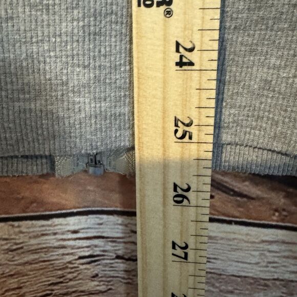 WTAMU West Texas A&M Buffs Gray Large Full Zip Hoodie Sweatshirt Glitter Women's - Picture 7 of 8